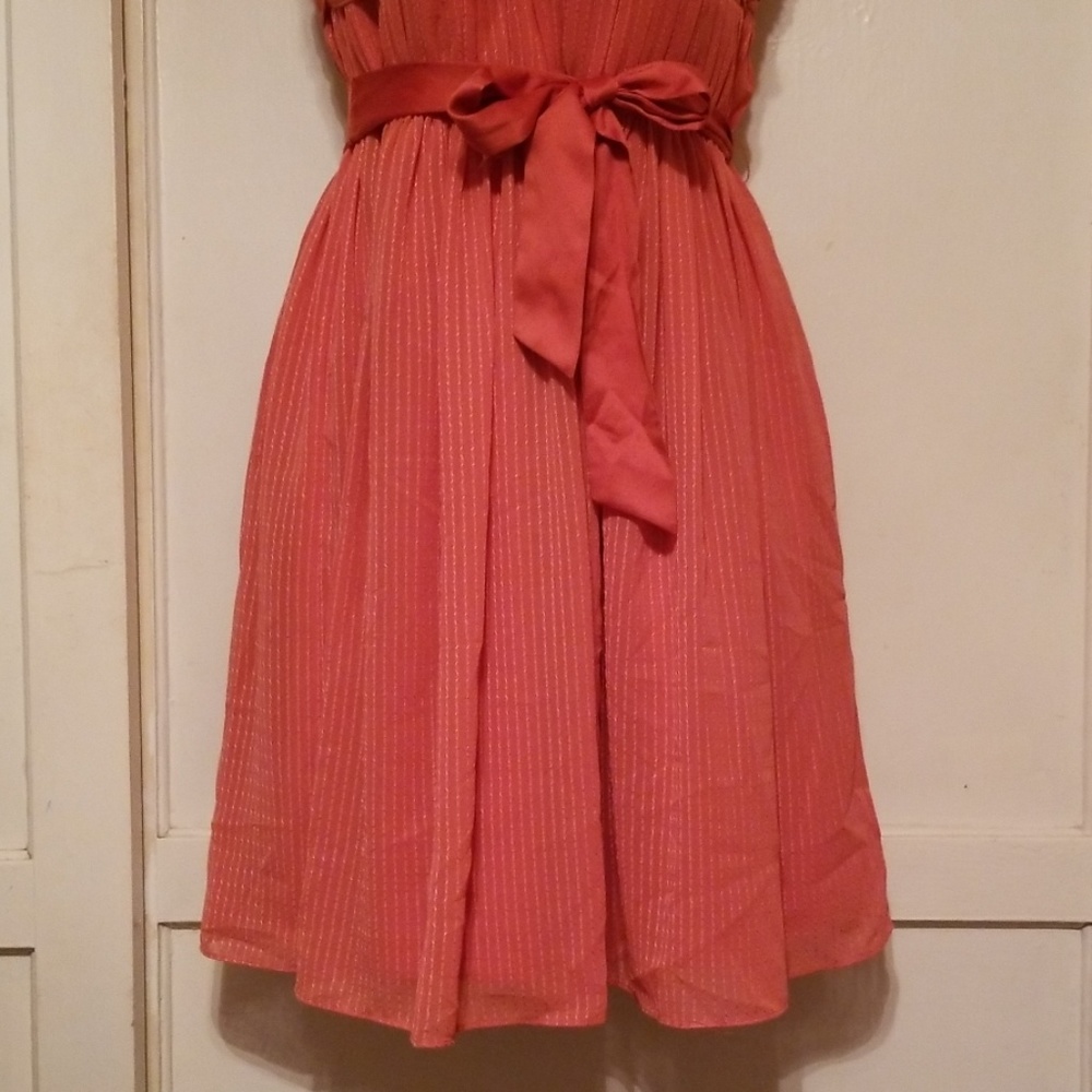 BCBGENERATION burnt orange dress - Picture 3 of 8